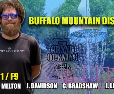 ARP | Buffalo Mountain Disc Golf R1 / F9 | Z. Melton : J. Davidson : C. Bradshaw : J. Lutz |