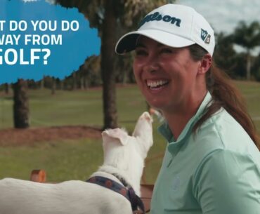 LPGA Players and Pups | Sophia Schubert