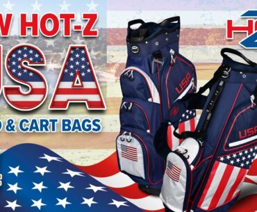 Hot-Z Golf USA Flag Golf Bag - Product Review - Rock Bottom Golf