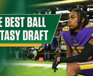 Fantasy football live draft: Is Justin Jefferson a top-three pick? | A Good Football Show