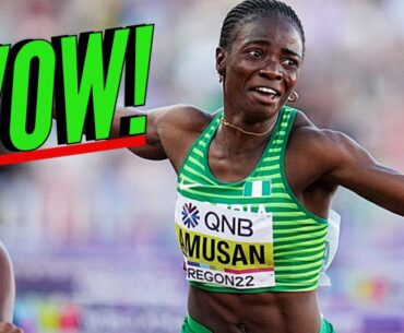 Tobi Amusan Smashes 100m Hurdles World Record - Nigerian World Athletics Champion