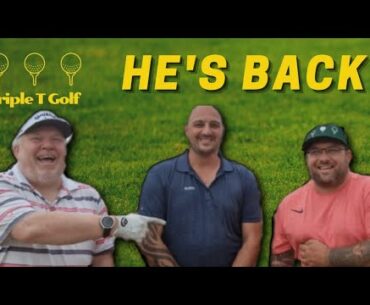 Can this golfer come back from a broken rib? His mates are so supportive. Big things coming soon.