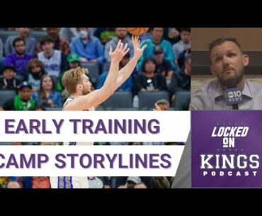 Domantas Sabonis' 3-Point Shot & Other Sacramento Kings Training Camp Storylines  | Locked On Kings