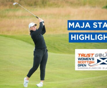 Maja Stark | Second Round Highlights | 71 (-1) | Trust Golf Women's Scottish Open