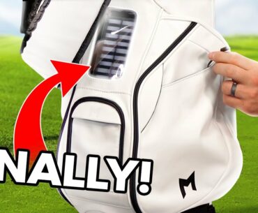 Is this the COOLEST GOLF BAG Ever Made? + HUGE GIVEAWAY