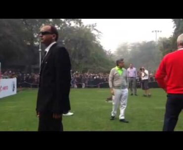 Tiger Woods @ the Delhi Golf Club