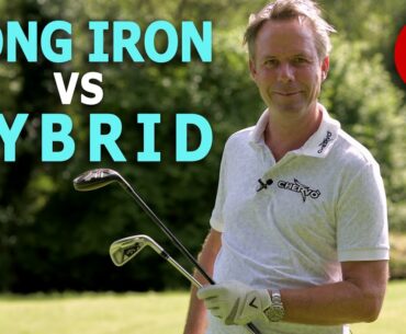 The DIFFERENCE between LONG IRON golf swing and HYBRID golf swing