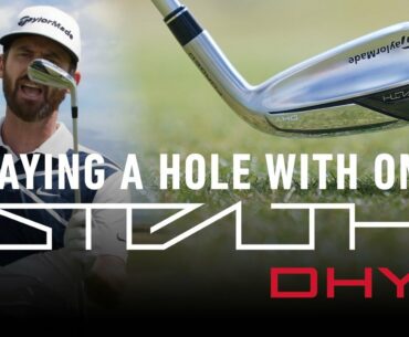 One Club Challenge Hole with the New Stealth DHY | TaylorMade Golf