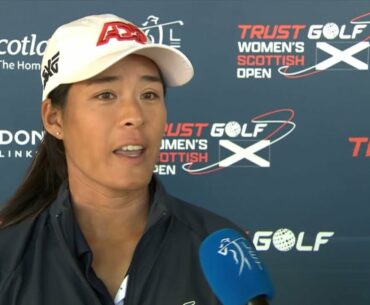 Ladies European Tour: Celine Boutier post round interview after round 4 of the Women's Scottish Open