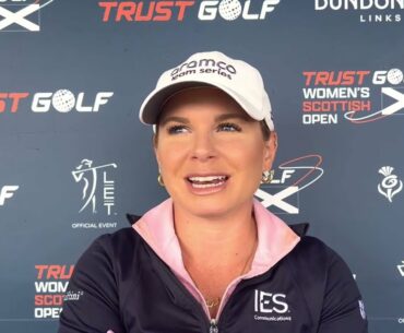 Lindsey Weaver Wright Thursday Interview 2022 Trust Golf Women's Scottish Open Round 1| GoodCaddie