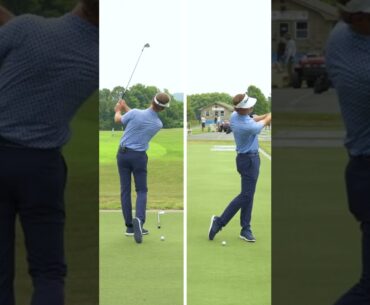 The EASIEST WAY to STOP STANDING UP in the golf swing #shorts #golfswing #golf #ericcogorno