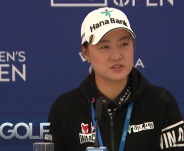 Brooke Henderson, Nelly Korda and Minjee Lee excited to play Muirfield | Golf Today | Golf Channel