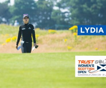 Lydia Ko leads by two heading into the weekend at Dundonald Links after back-to-back rounds of 65