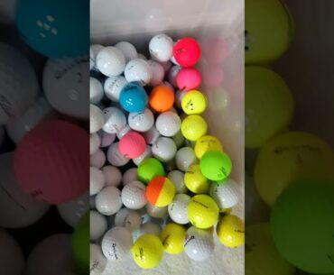 New storage for Golf Balls