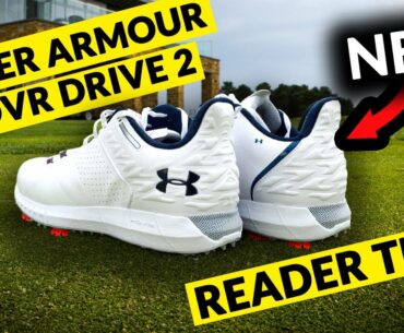 UNDER ARMOUR HOVR DRIVE 2 GOLF SHOES - READER REVIEW