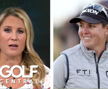 Ashleigh Buhai shoots course record, leads at AIG Women's Open | Golf Central | Golf Channel