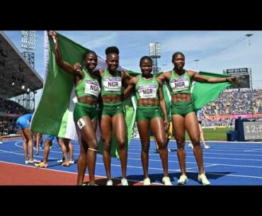 Team Nigeria wins first ever Commonwealth Games Women's 4x100m title