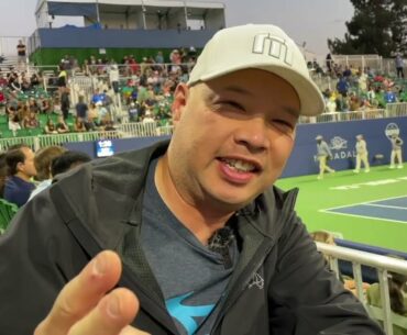 MY NIGHT AT THE  SILICON VALLEY CLASSIC WTA TENNIS TOURNAMENT IN SAN JOSE, CALIFORNIA