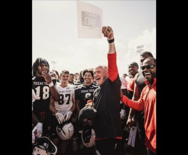 Texas Tech Football: Coach McGuire's Birthday Surprise | 2022
