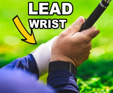 Simple Golf Tip To GET A FLAT Lead Wrist