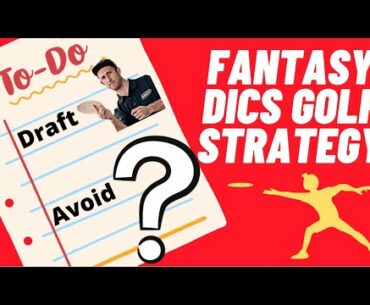 Three Strategies to Help You WIN Your Fantasy Disc Golf League!