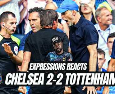 SPURS TAKE A POINT IN LAST MINUTE SCENES AT STAMFORD BLUES Chelsea 2-2 Tottenham EXPRESSIONS REACTS