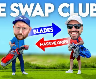 I Swap Clubs With The ANGRIEST Golfer on YouTube!
