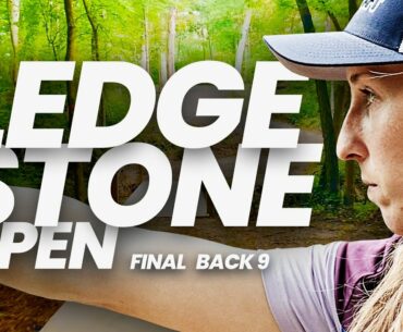 2022 Discraft Ledgestone Open | Final RD B9 | Gannon, Pierce, Hokom, Tattar