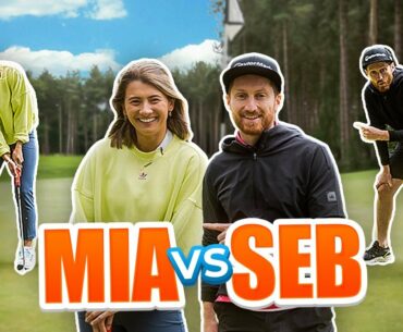 Seb on Golf vs Mia Baker! YouTuber's Go Golfing Ep3 S3