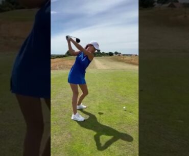 Hot Women Golf | Women Golf Swing | Golf Swing Lady | Golf Lessons #golf #shorts #golftip