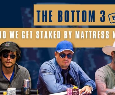 How did we get staked by Mattress Mack? Poker Stable Results [The Bottom 3]