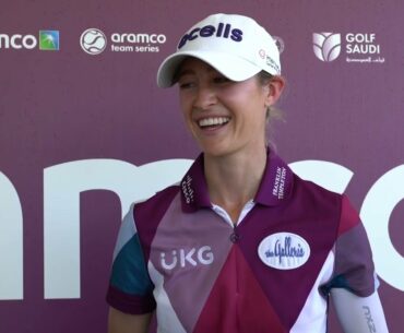 Nelly Korda is loving her time in Spain | Aramco Team Series - Sotogrande