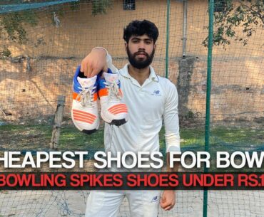 Cheapest Cricket Spikes Shoes For Bowlers | Cricket Spikes Under 1500RS | VALUE FOR MONEY |