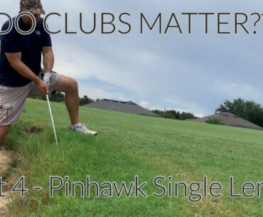 High Handicap golfer - Do Clubs Matter? - Part 4 - Pinhawk Single Length Irons!