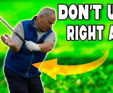 What SHOULD The RIGHT ARM Do In The Golf Swing
