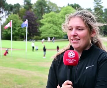 English Women's Open Amateur Stroke Play 2022: Ellie Burdis interview