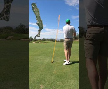 Quintero Golf Club 2nd Hole Vlog #shorts #golf #golfswing #golflife #golfer #phoenix #arizona