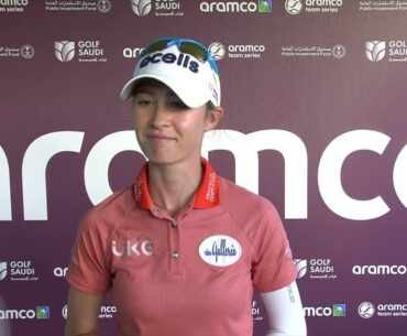 Ladies European Tour: Aramco Team Series (Sotogrande) - Interview Nelly Korda (Round 2)