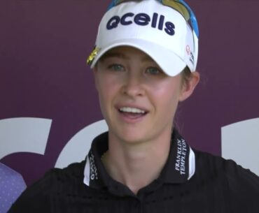 Ladies European Tour: Aramco Team Series (Sotogrande) - Interview Nelly Korda (Round 3)