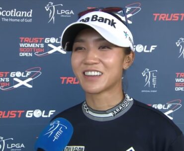 Lydia Ko Saturday Interview 2022 Trust Golf Women's Scottish Open | Round 3 | GoodCaddie