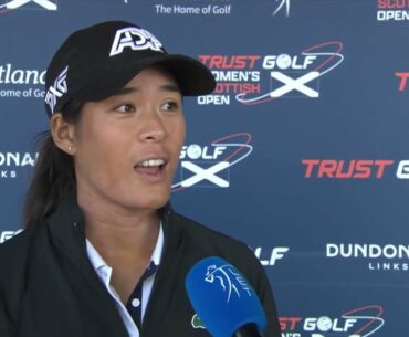 Celine Boutier Saturday Flash Interview 2022 Trust Golf Women's Scottish Open | Round 3 | GoodCaddie