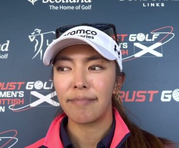 Alison Lee Sunday Flash Interview 2022 Trust Golf Women's Scottish Open Round 4 | GoodCaddie