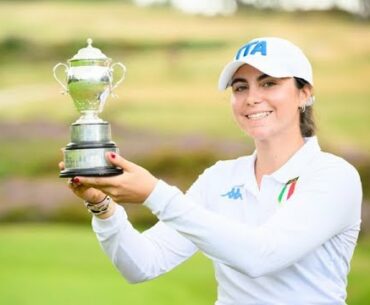 Alessia Nobilio wins English Women’s Open Amateur Stroke Play Championship