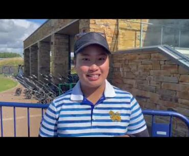 Chanettee Wannasaen Sunday Thai Interview 2022 Trust Golf Women's Scottish Open Round 4 | GoodCaddie