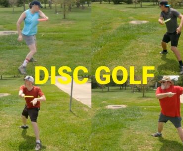 Disc Golf at Missouri City Community Park - Orange Tees - F9