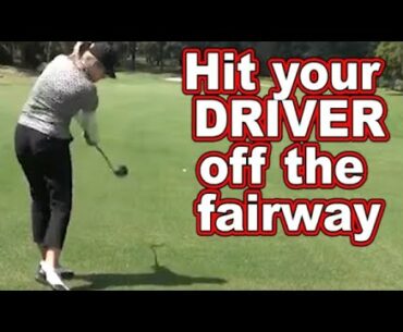 Should you hit your driver off the fairway? If so how?