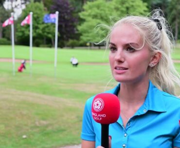 English Women's Stroke Play 2022: Morgan Thomas interview