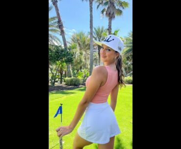 Hot Women TikTok | Golf Swing Basics | Hot Ladies Golf Tik Tok | Women Golf #golf #shorts #golfgirl