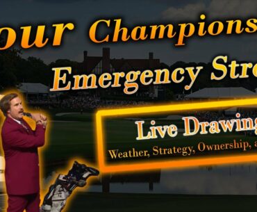 Tour Championship | Emergency Stream |  Week Long Picks, Strategies, Q&A, & Live Drawing!