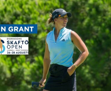 Linn Grant shoots 62 (-7) to make a massive Saturday move